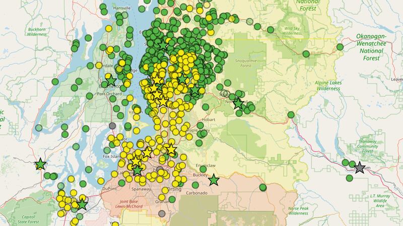 Air quality in the Puget Sound region