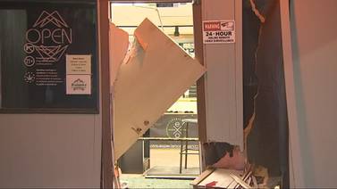 Car crashes into Mountlake Terrace cannabis store in apparent burglary