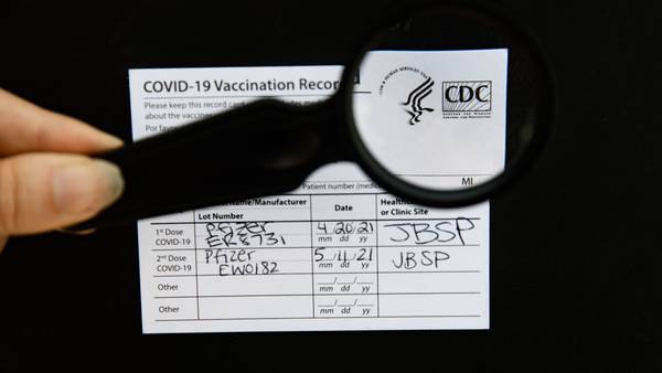 VIDEO: Lawmakers propose crackdown on fake vaccination cards