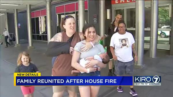 Tacoma family reunited after fire that left teen on life support
