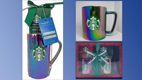 Recall alert: 440K metallic Starbucks gift set mugs recalled