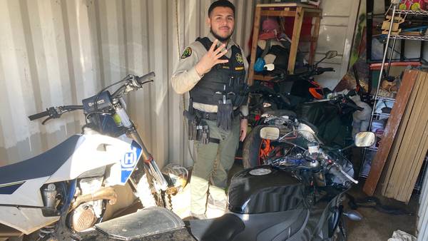 Snohomish County deputy recovers 4 motorcycles during trespassing call