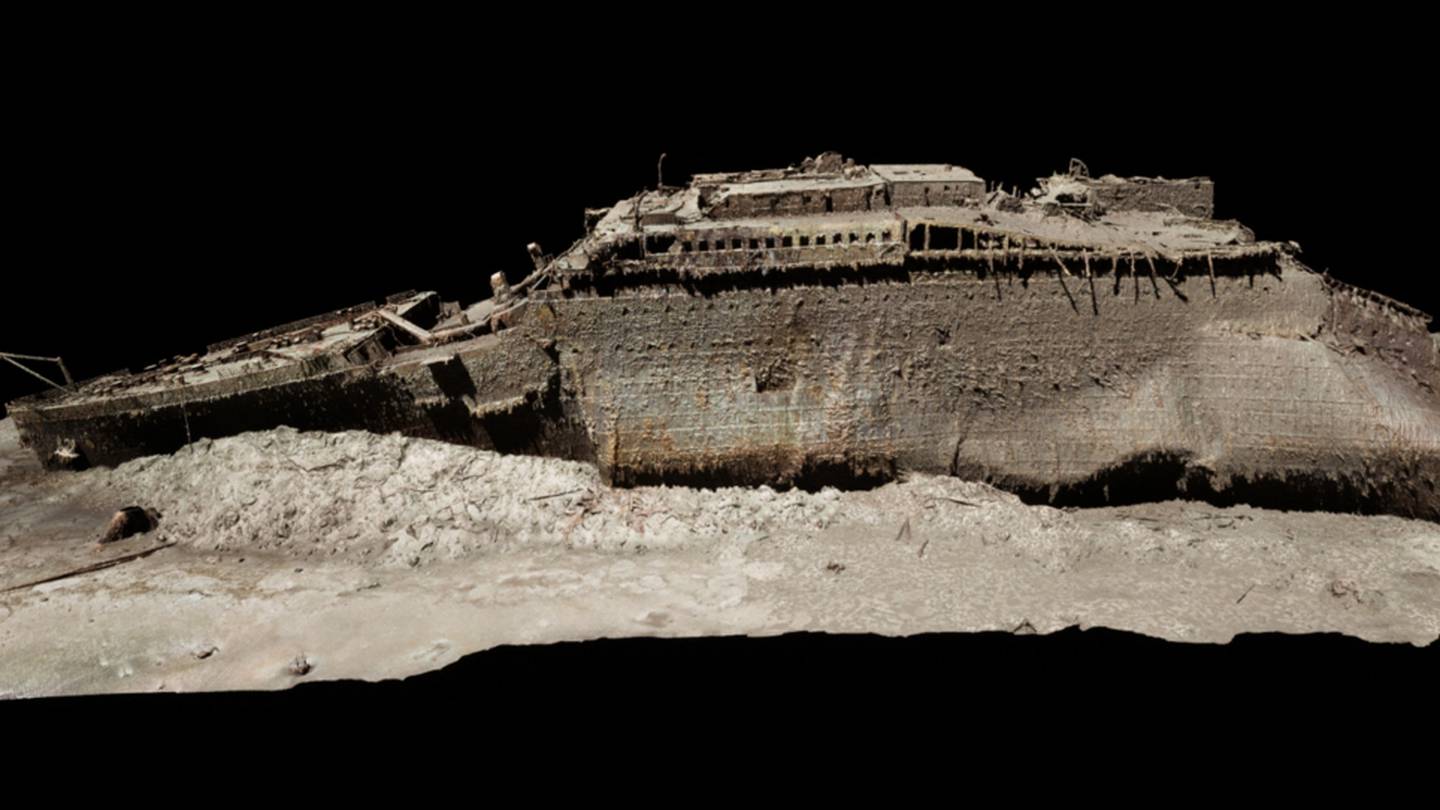 First fullsize 3D scans shows Titanic wreck KIRO 7 News Seattle