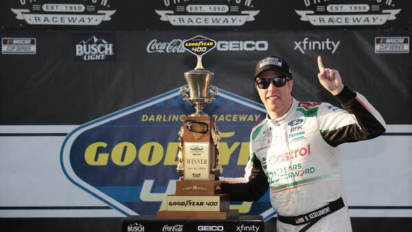 NASCAR: Brad Keselowski wins for first time in over 100 races at Darlington