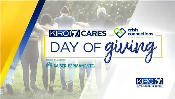 KIRO 7′s Day of Giving benefits Crisis Connections