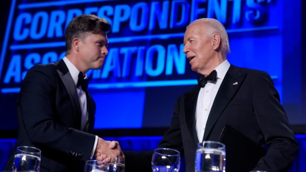 Joe Biden and Colin Jost roast Trump at the White House annual dinner: Everything you need to know.
