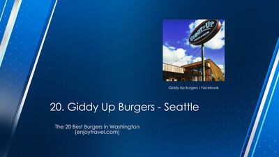 PHOTOS: Best burgers in Washington