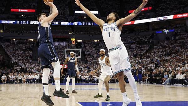 NBA Playoffs: Luka Dončić, Kyrie Irving lead Mavericks to win in Game 1 thriller