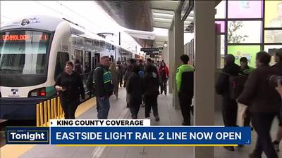 VIDEO: Light rail opens long-awaited East Link extension
