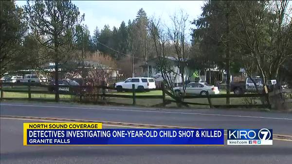 Deputies: 1-year-old shot, killed in Granite Falls