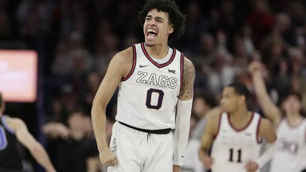 Strawther, Timme rally No. 16 Gonzaga to 88-81 win over BYU