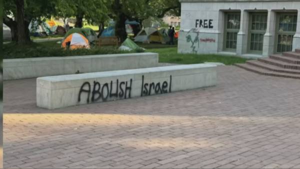 Jewish students at UW feeling threatened after latest protest graffiti
