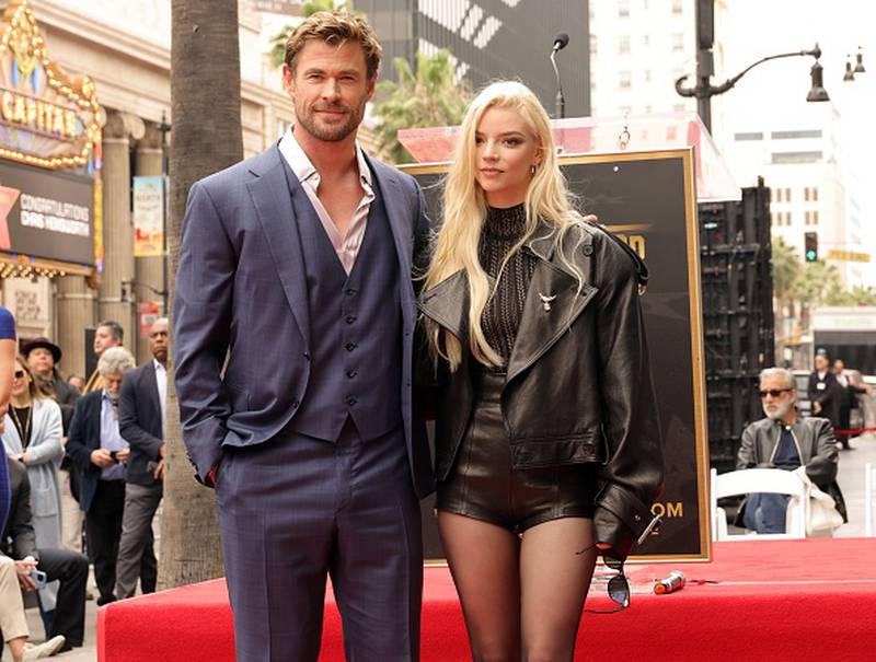 Chris Hemsworth's ceremony for his star on the Hollywood Walk of Fame