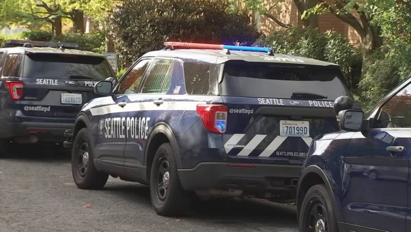 Seattle police vehicles, file photo
