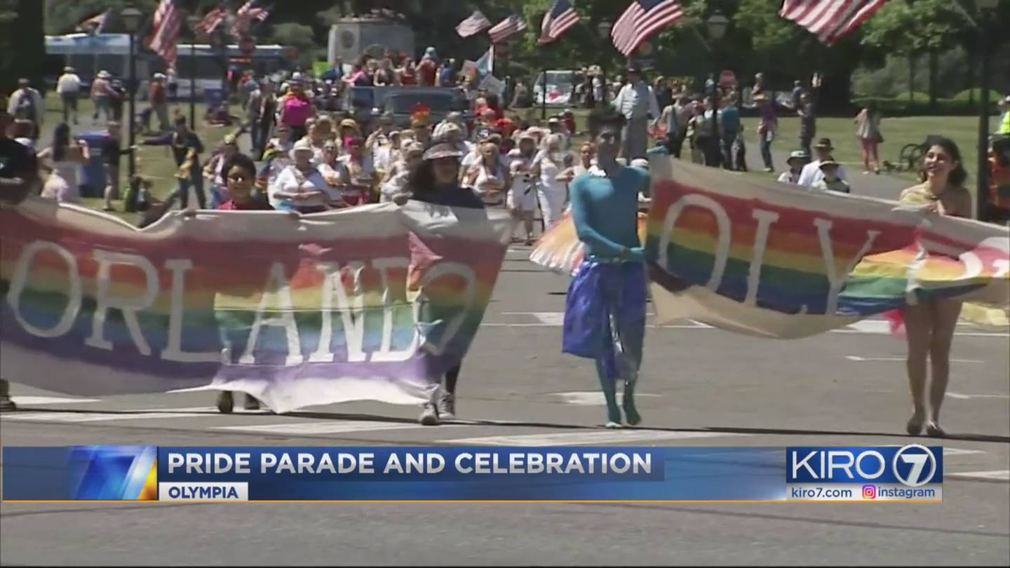 Olympia holds pride parade amid sadness over Orlando KIRO 7 News Seattle