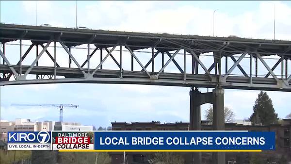 Seattle I-5 Ship Canal Bridge designed like bridge in Baltimore’s bridge collapse, UW expert says