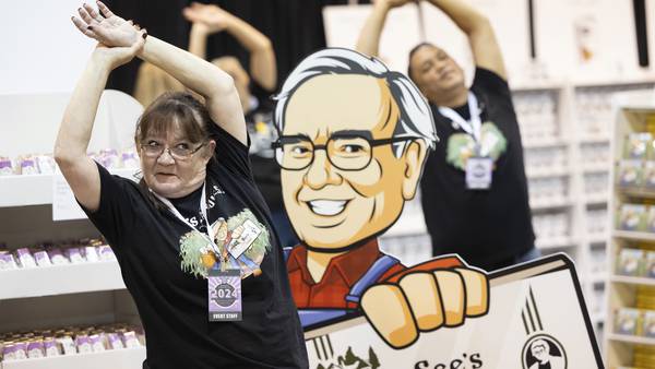 Berkshire Hathaway's profits plunge 64% even as thousands gather to soak up Buffett's wisdom