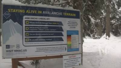 Potential avalanche danger in North Cascades and Olympics this weekend