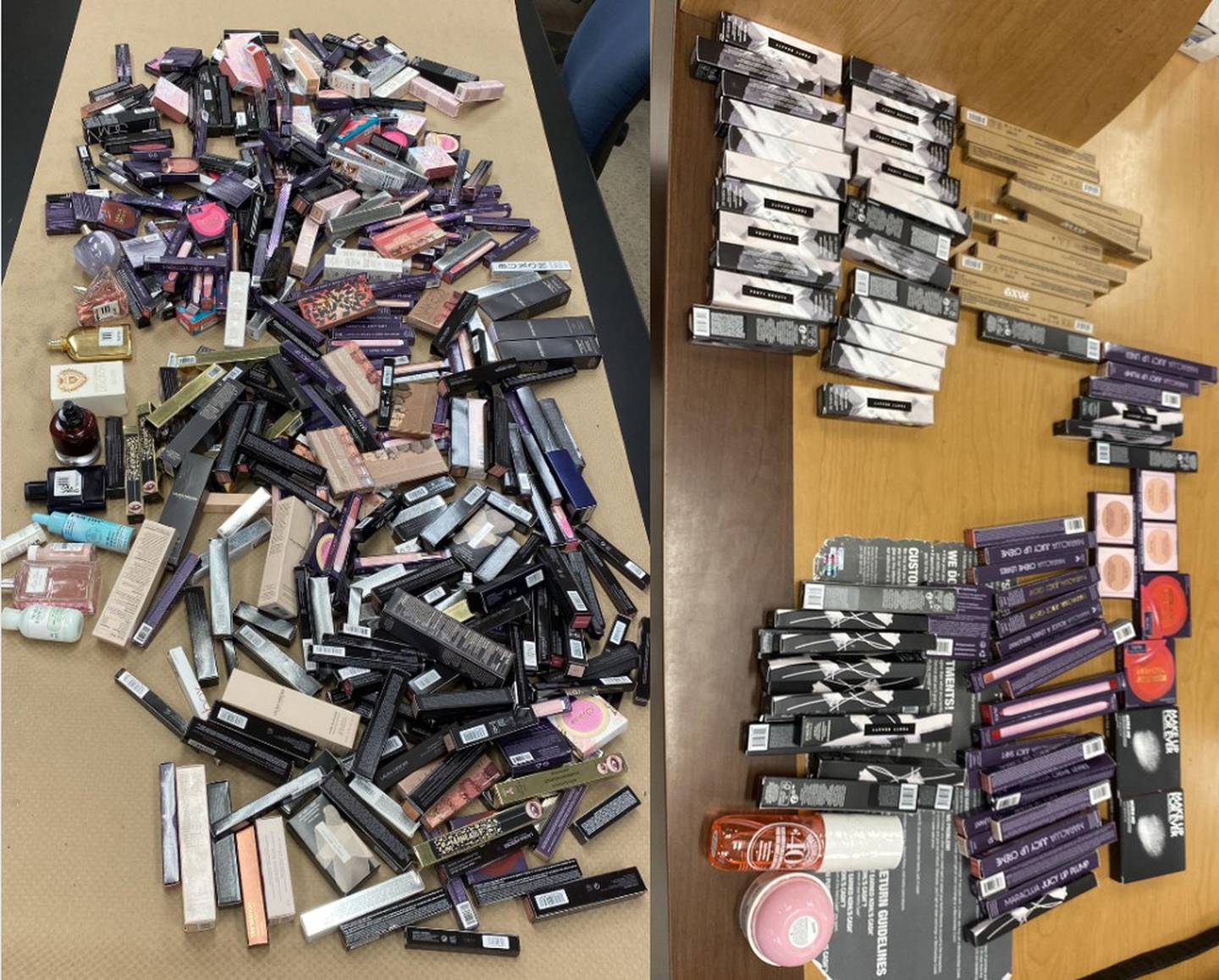 Thousands of dollars' worth of stolen cosmetics discovered by Lynnwood Police
