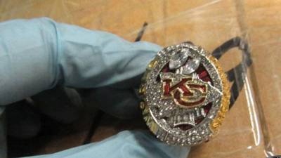 Customs agents recover 661 fake championship rings – KIRO 7 News Seattle