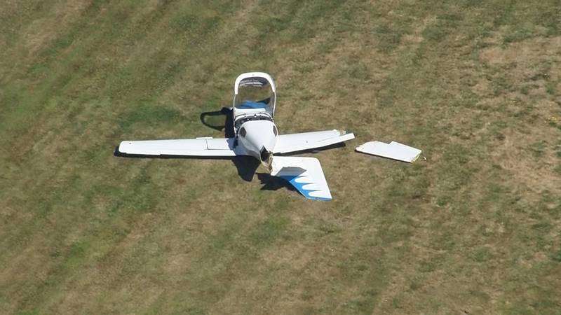 Two people were hurt in a small plane crash at the Renton Municipal Airport on Monday, July 31, 2023.