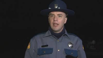 WSP held briefing after driver fired shots at trooper