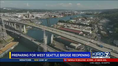Excitement building for reopening West Seattle Bridge