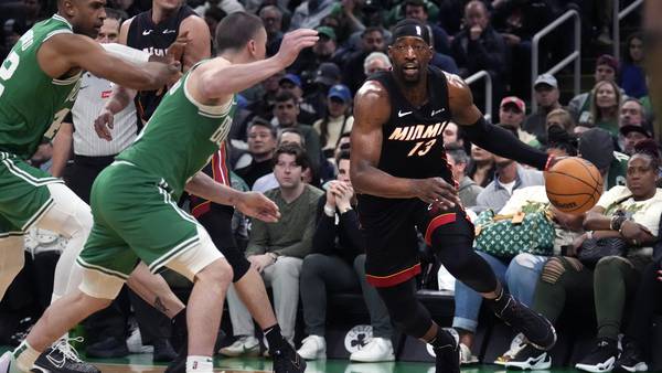 NBA playoffs: Heat sets franchise playoff record for 3-pointers during series-evening win over Celtics