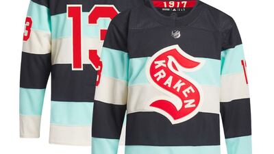 Seattle Kraken show off new vintage-style sweaters for Winter Classic