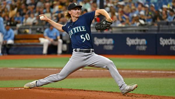 Eflin gets 14th win, Rays beat Mariners 6-3 to take 3 of 4 in series between contenders