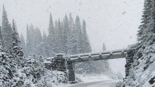 Mountain snow begins to fall at passes: What to expect as winter weather moves in