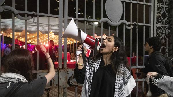 Pro-Palestinian protesters set up a new encampment at Drexel University