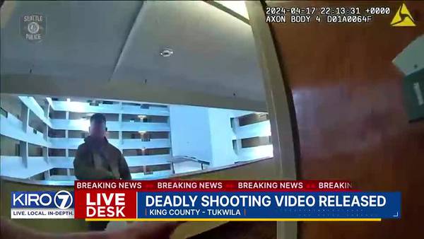 Seattle police release body camera video of fatal officer involved shooting in Tukwila