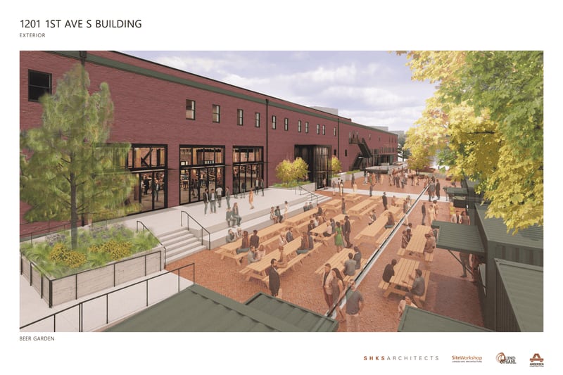 Old Pyramid Brewery building: Renderings of proposed designs