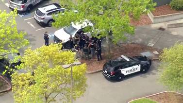 RAW: Chopper 7 over Cascade High School lockdown caused by pellet gun
