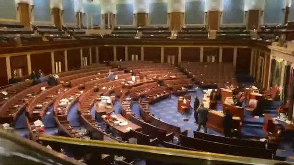 VIDEO: Rep. Pramila Jayapal in Washington as protestors storm U.S. Capitol