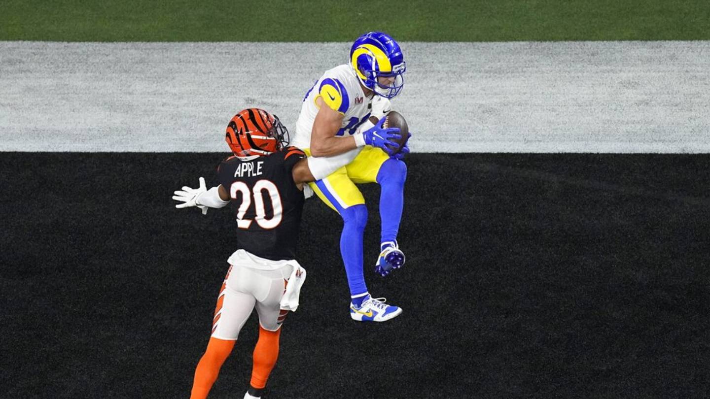 Super Bowl 2022: Rams hold nerve to claim late 23-20 win over