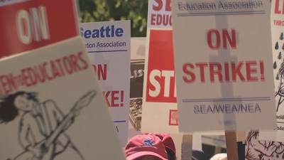 Amid burnout, concern over special ed, Washington stands alone as only state with teachers on strike