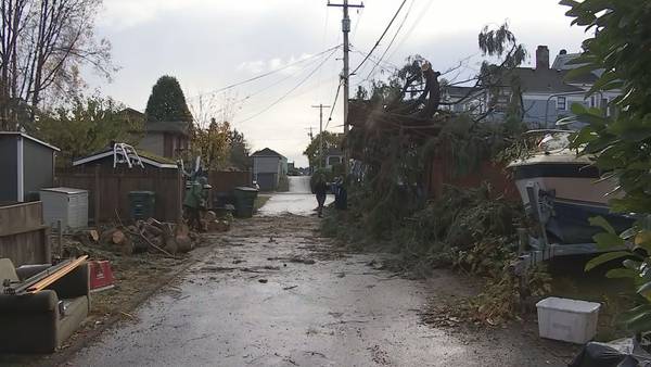 Thousands still without power in Snohomish County as temperatures drop 