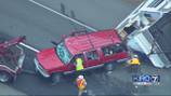 VIDEO: 7 injured in crash on Highway 101