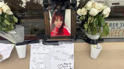 PHOTOS: Memorial grows outside business owned by Renton murder victim