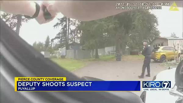 Pierce County Force Investigation Team releases video of May officer-involved shooting