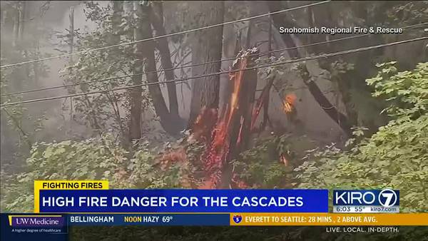 VIDEO: High fire danger for the Cascades