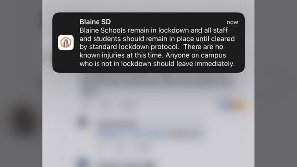 VIDEO: Schools on lockdown in Blaine