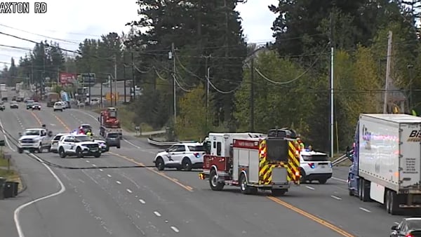 All lanes are now cleared following collision on SR 539 in Bellingham