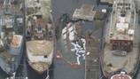 Decommissioned tugboat sinks in Salmon Bay off Ballard shore