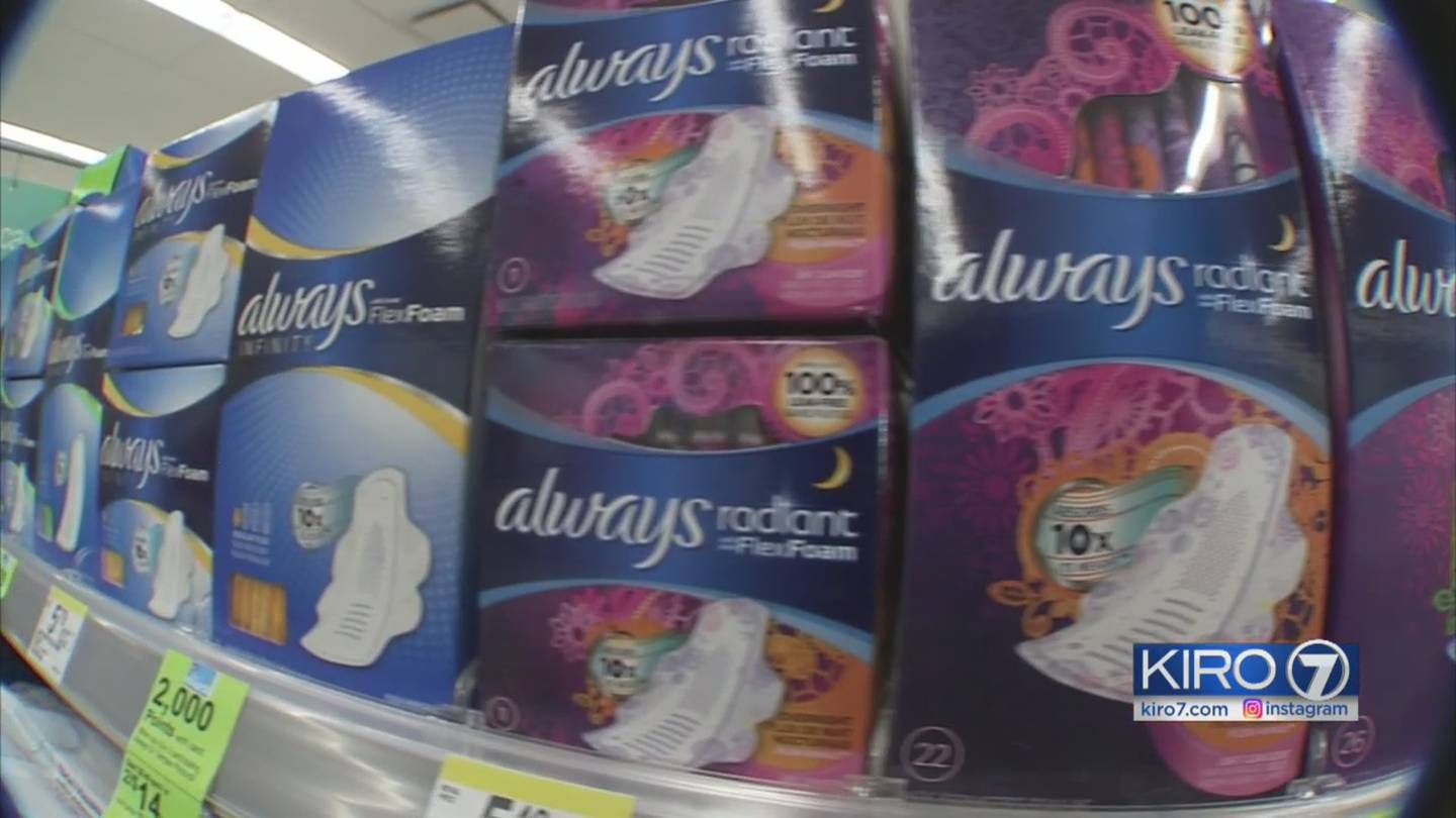 lawmaker considers eliminating ‘tampon tax' KIRO 7 News Seattle