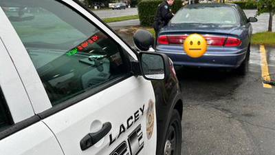 PHOTOS: Lacey PD live-tweets ride along