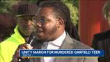‘They can kill a peacemaker, but they can’t kill peace’:  A march for unity after Garfield shooting