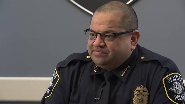 RAW: Interview with Seattle Police Chief Adrian Diaz